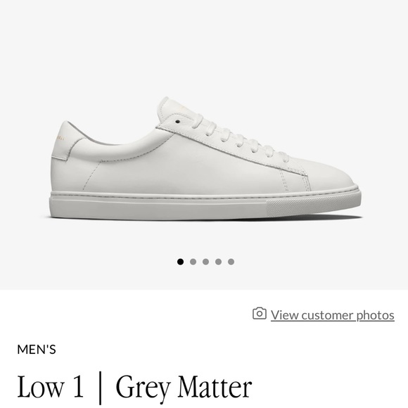 Oliver Cabell gray matter “white” sneakers. Worn twice. Like new. Size 42. - Picture 5 of 5